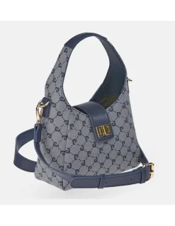 PIERRE CARDIN Bolso de mano con bandolera para mujer en lona