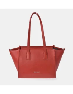 PIERRE CARDIN bolso de mano grande para mujer en piel Napa