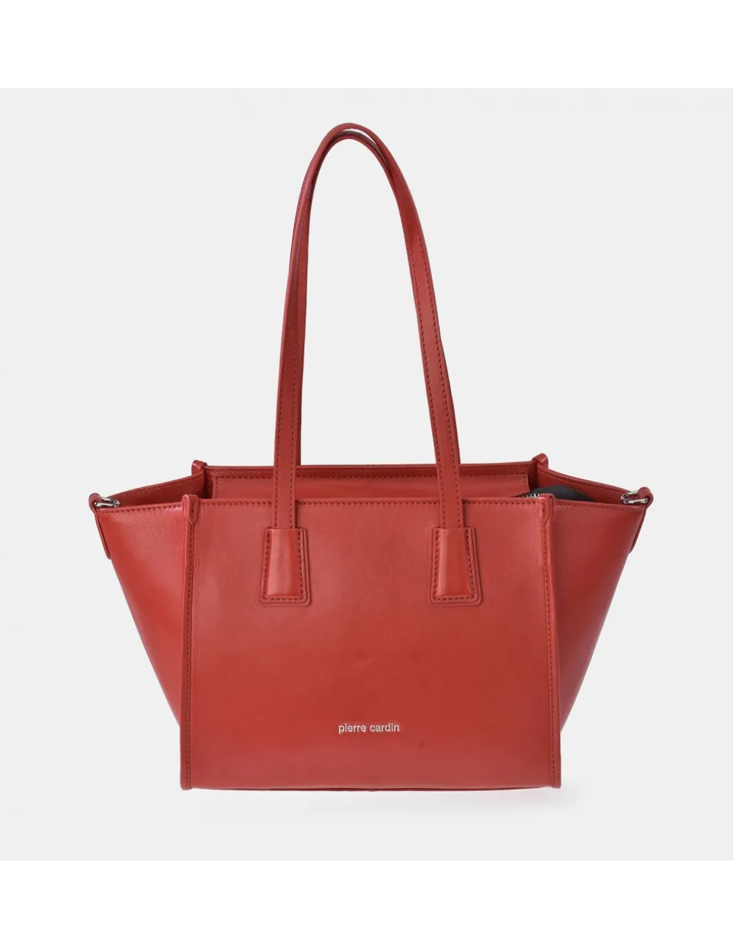 PIERRE CARDIN bolso de mano grande para mujer en piel Napa