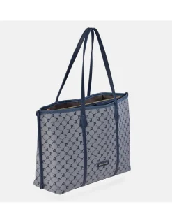 PIERRE CARDIN Bolso shopping grande de mujer en lona