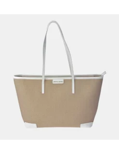 PIERRE CARDIN Bolso shopping de mujer en símil piel con cremallera