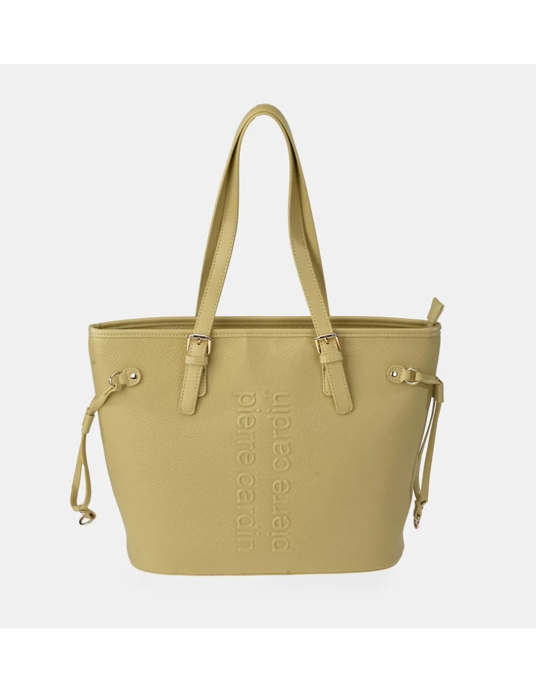 PIERRE CARDIN Bolso shopping para mujer en símil piel grano fino