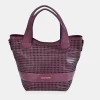 PIERRE CARDIN Bolso shopping con asas y bandolera para mujer en piel trenzado