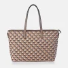 PIERRE CARDIN Bolso shopper con asas largas para mujer en lona estampada