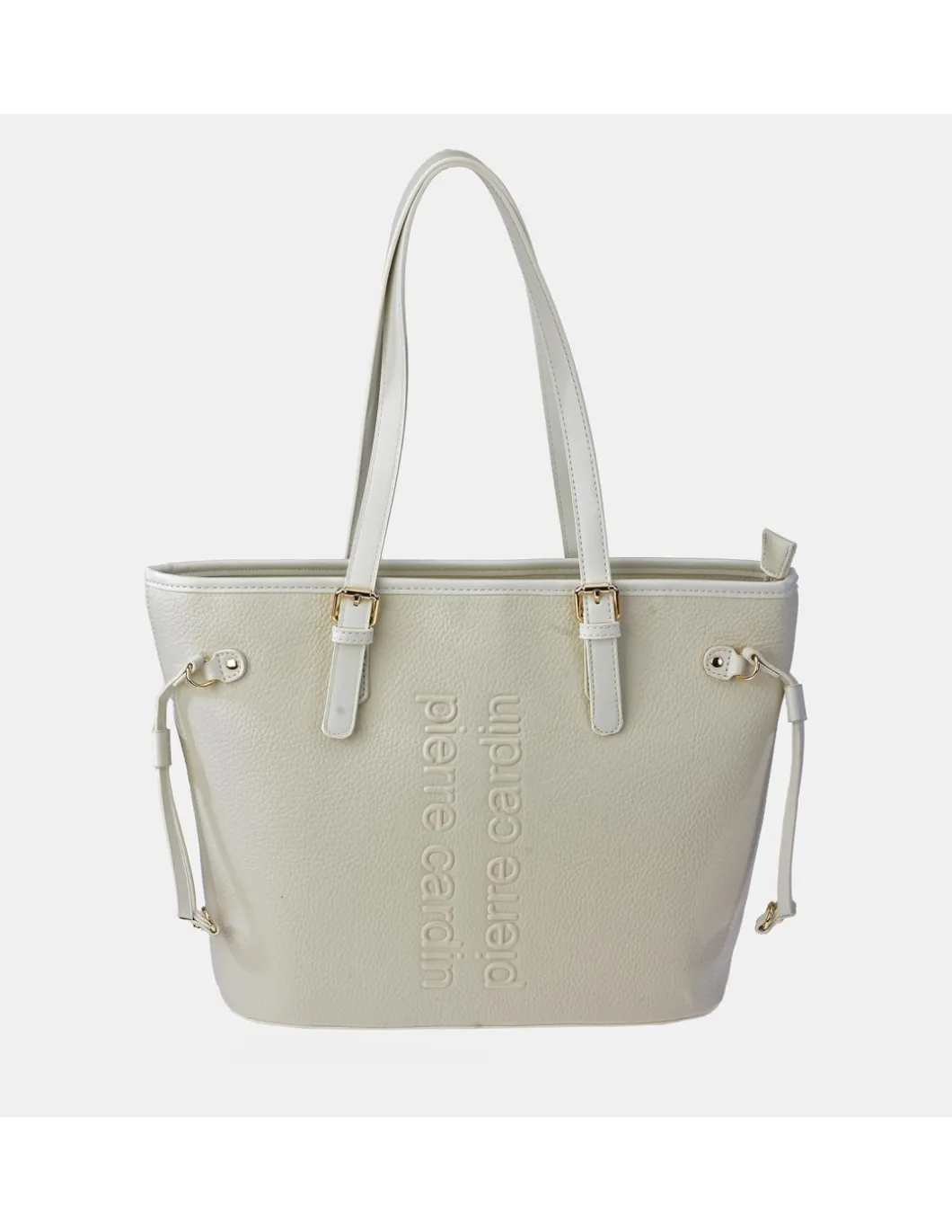 PIERRE CARDIN Bolso shopping para mujer en símil piel grano fino