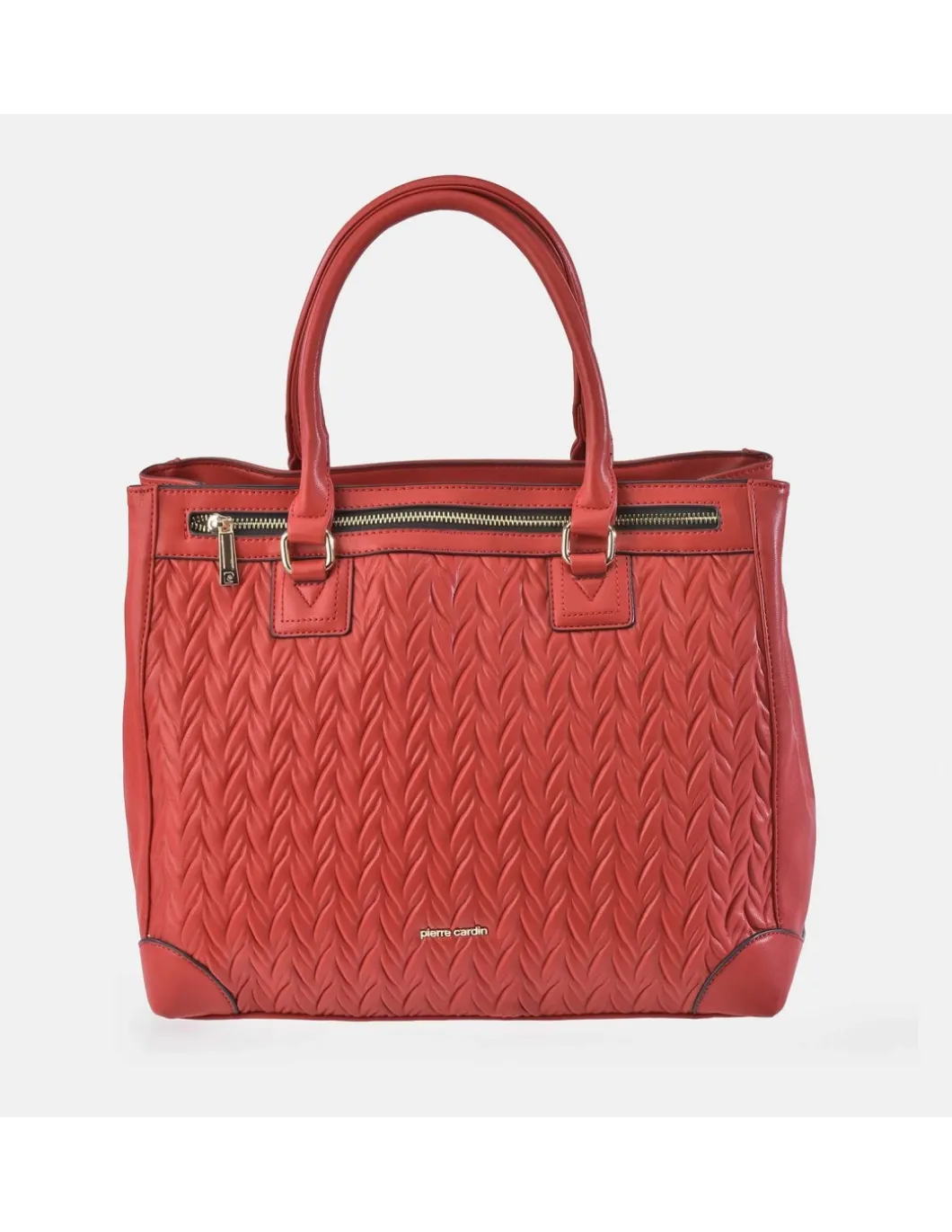 PIERRE CARDIN Bolso shopping grande mujer símil piel acolchado