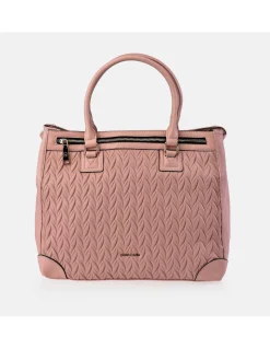 PIERRE CARDIN Bolso Shopping grande de mujer en símil piel acolchado