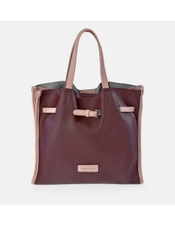 PIERRE CARDIN bolso tote grande en símil piel con asas largas y bandolera