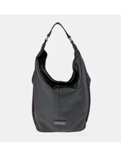PIERRE CARDIN bolso tote en piel combinada