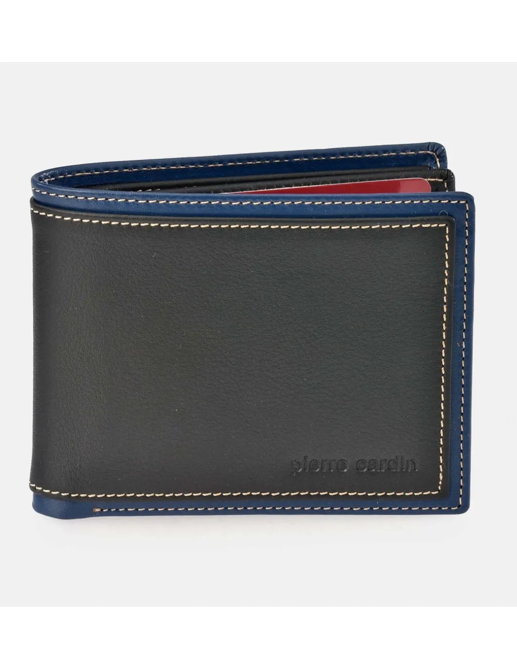 PIERRE CARDIN Cartera Americano piel hombre Serie Sedated