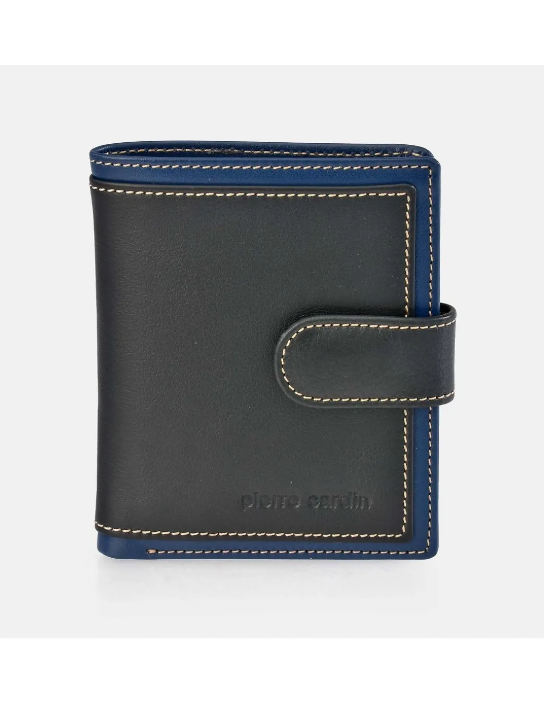 PIERRE CARDIN Cartera con cierre y monedero piel hombre Coleccion Sedated
