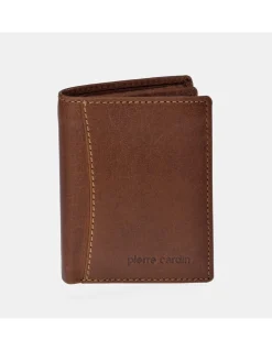 PIERRE CARDIN Cartera de hombre en piel Vegetal