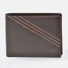 PIERRE CARDIN Cartera de Piel tipo Americano para Hombre Calidad Gacela