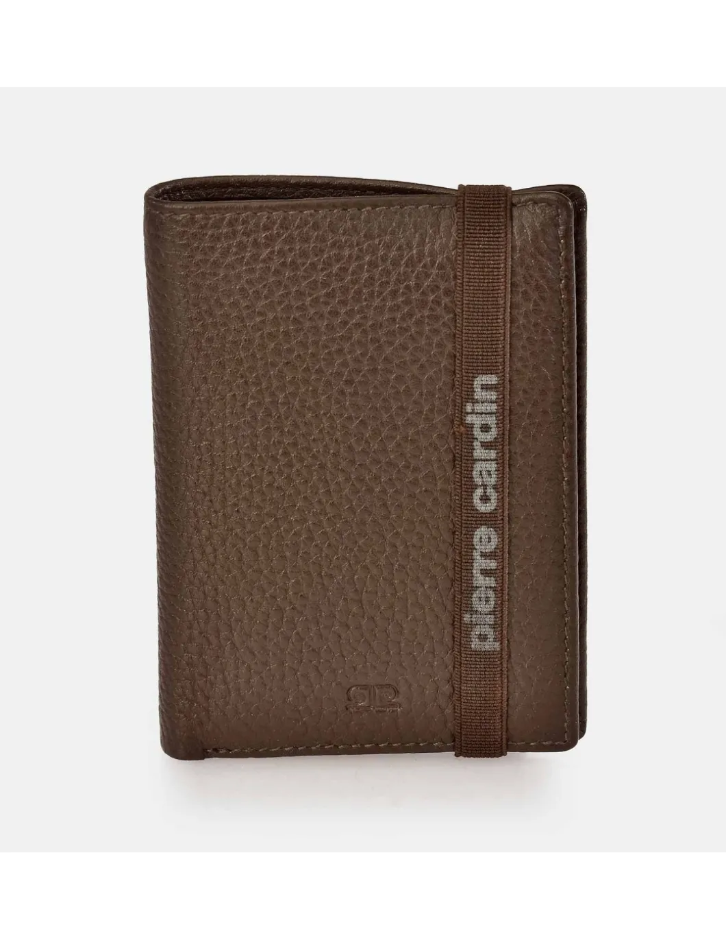 PIERRE CARDIN Cartera hombre piel con elastico