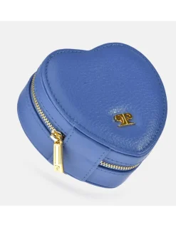 PIERRE CARDIN Joyero mini corazón en piel con cremallera