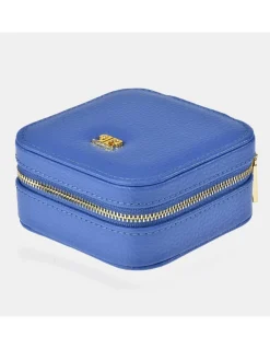PIERRE CARDIN Joyero mini cuadrado en piel con cremallera