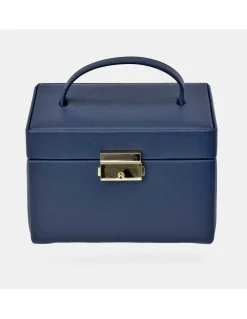 PIERRE CARDIN Joyero rígido con cajonera y asa de mano
