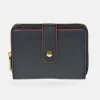 PIERRE CARDIN monedero billetero de piel para mujer