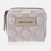 PIERRE CARDIN monedero billetero pequeño para mujer acolchado