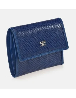 PIERRE CARDIN monedero billetero compacto con solapa para mujer en sintético Serpiente