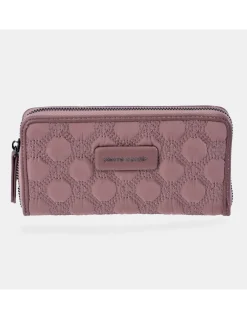PIERRE CARDIN monedero billetero grande para mujer acolchado