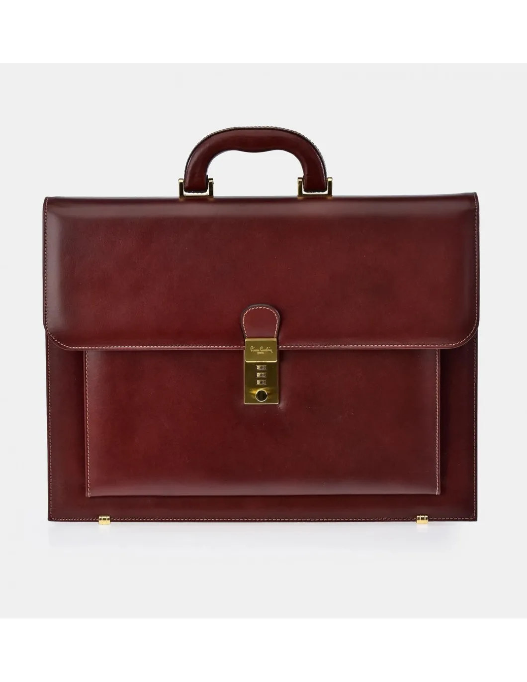 PIERRE CARDIN Portadocumentos de mano piel clásico slim