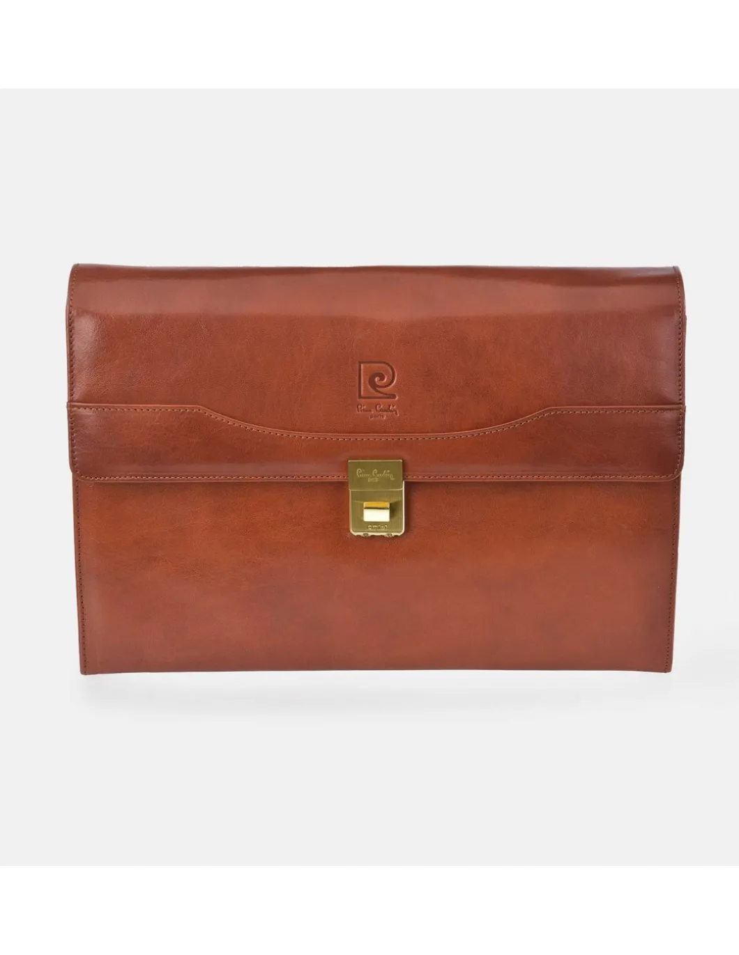 PIERRE CARDIN Portadocumentos de mano clasico en piel sin asa