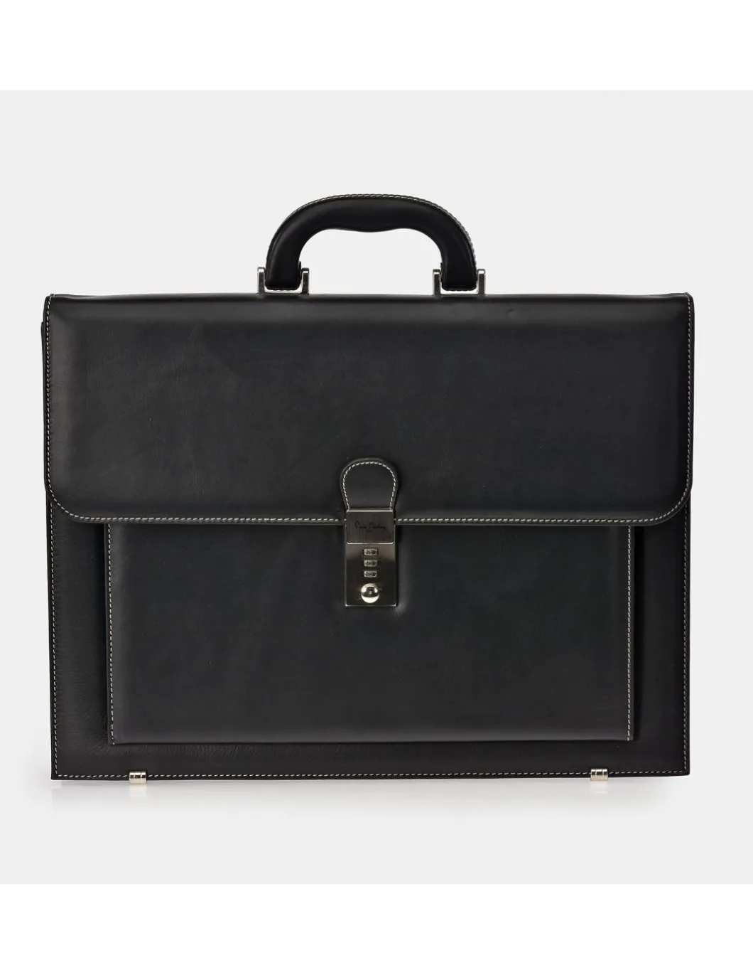PIERRE CARDIN Portadocumentos de mano piel clásico slim