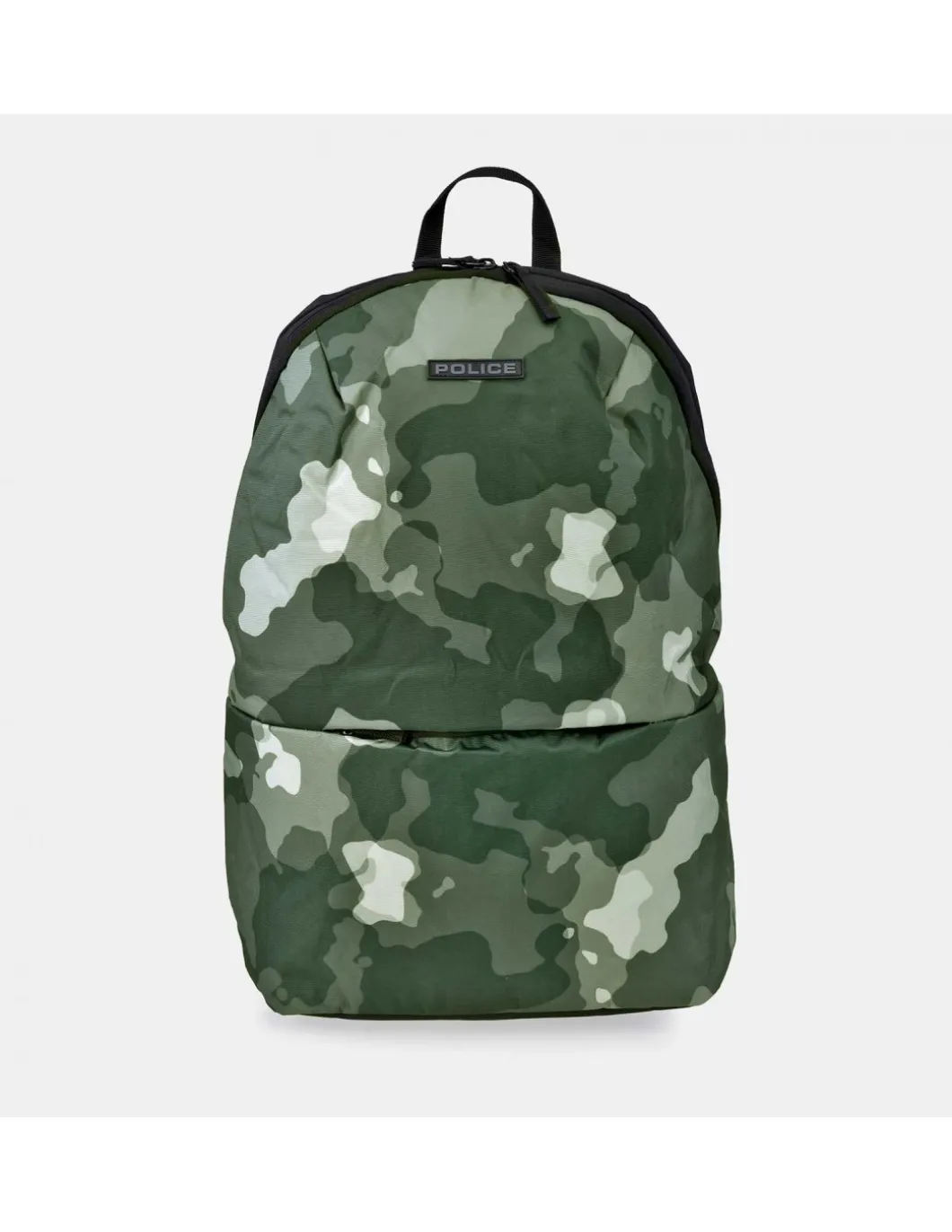 POLICE Mochila ligera en Nylon estampado camuflaje con cremallera