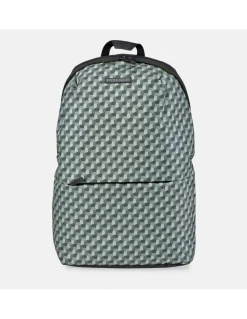 POLICE Mochila liviana en Nylon estampado 3D con cremallera