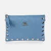 Victorio & Lucchino bolso de mano grande en piel con tachas y bandolera