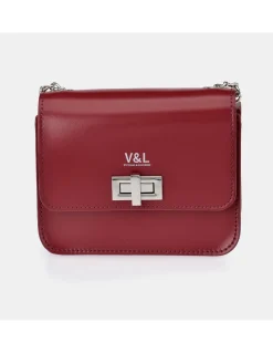 Victorio & Lucchino bolso bandolera con solapa para mujer en piel con cadena
