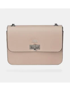 Victorio & Lucchino Bolso con cadena y solapa para mujer en piel