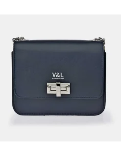Victorio & Lucchino bolso bandolera con solapa para mujer en piel con cadena