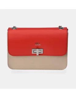 Victorio & Lucchino Bolso Bandolera grande para Mujer Piel color
