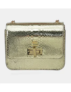 Victorio & Lucchino bolso con bandolera para mujer piel colores metalizados