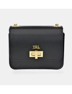 Victorio & Lucchino bolso bandolera con solapa para mujer en piel con cadena