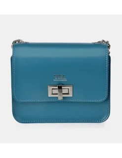Victorio & Lucchino bolso bandolera con solapa para mujer en piel con cadena