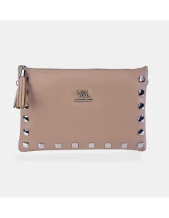 Victorio & Lucchino bolso de mano grande en piel con tachas y bandolera