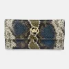 Victorio & Lucchino Monedero billetero mujer grande piel animal print con solapa