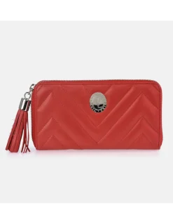Victorio & Lucchino Monedero Grande Piel Mujer Acolchado