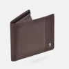 YANKO americano en piel suave con monedero interior para hombre