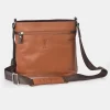 YANKO Bolso grande con bandolera para hombre en piel colores