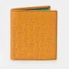 YANKO Cartera con monedero para hombre en piel colores logo grabado