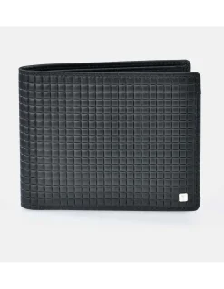 YANKO Cartera grande de hombre piel grabada tipo americano