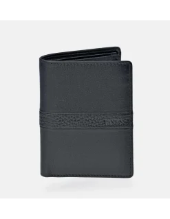 YANKO cartera vertical piel con tarjetero para caballero colección TUSCAN