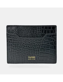 YANKO tarjetero piel para caballero en grabado Coco