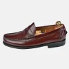 YANKO Zapato clásico piel hombre tipo Mocasín Antifaz costuras