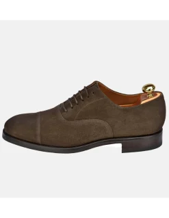 YANKO Zapato hombre con cordones Piel serraje cuero