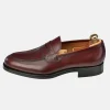 YANKO Zapato hombre tipo Mocasin Piel suela cuero y goma